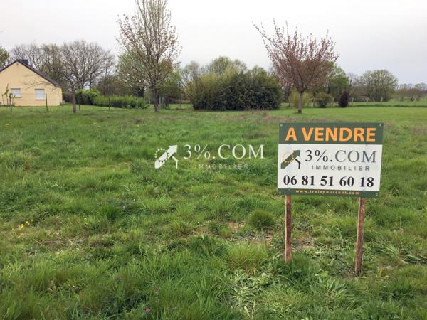 Terrain Constructible VIABILISÉ de 529 m² Savenay (44260)