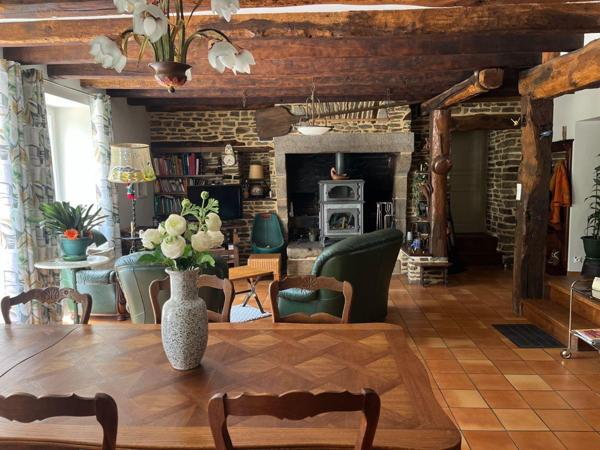 Fermette à vendre à Saint-James dans la Manche (50240), ref : 153/148