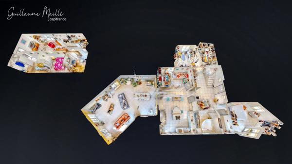 Villa de 218m² habitable avec piscine, garage et gîte indépendant de 51m² habitable à vendre à ROUJAN (34320)