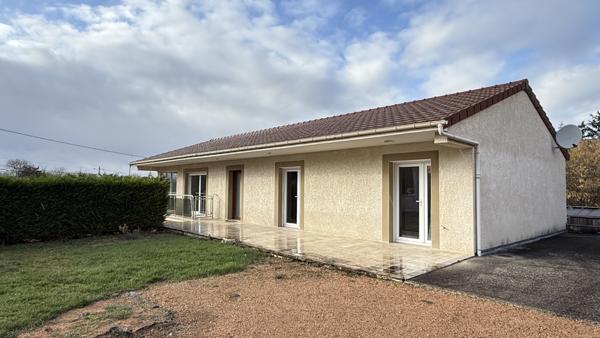 Le Vernet (03200) Vente à terme libre - Maison de plain-pied élevée sur sous-sol avec terrain