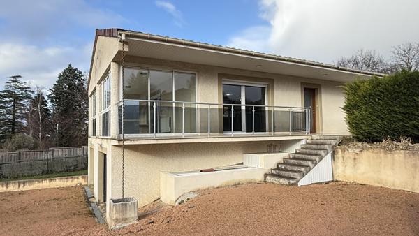 Le Vernet (03200) Vente à terme libre - Maison de plain-pied élevée sur sous-sol avec terrain