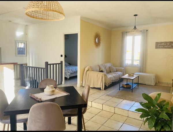 Le Cannet (06110) LE CANNET MAIRIE: CALME MAISON 3 PIÈCES, DOUBLE SALON, JARDIN, CAVE ET ATELIER