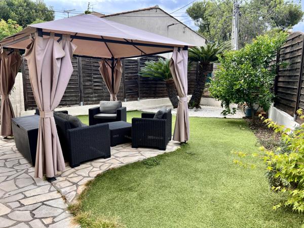 Le Cannet (06110) LE CANNET MAIRIE: CALME MAISON 3 PIÈCES, DOUBLE SALON, JARDIN, CAVE ET ATELIER