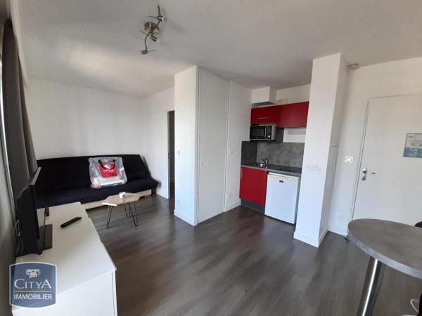 Location appartement Tours (37) 1 pièce 21.2m²