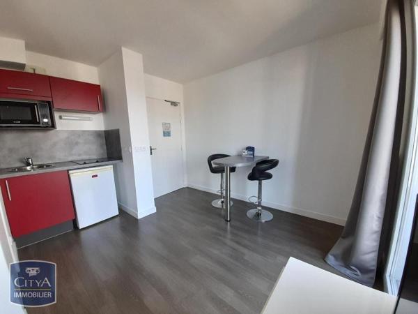 Location appartement Tours (37) 1 pièce 21.2m²