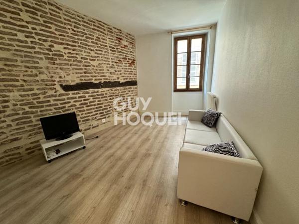 SPÉCIAL INVESTISSEUR – APPARTEMENT T2 MEUBLÉ VENDU LOUÉ À CAHORS