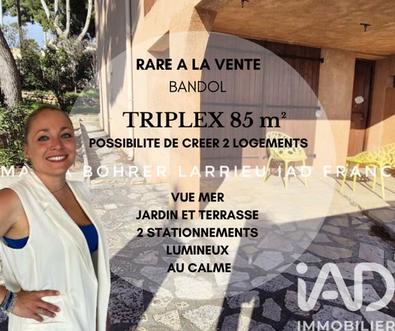 Appartement à vendre 4 pièces 85 m² Bandol