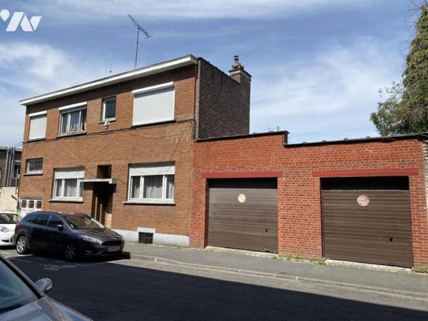 A VENDRE MAISON AVEC JARDIN ET GARAGE PRES DU PARC BARBIEUX A ROUBAIX
