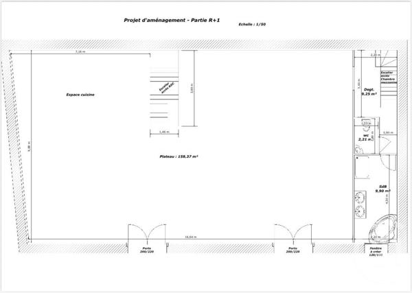 Maison à vendre  6 pièces - 410 m 2   SAUJON  - 17