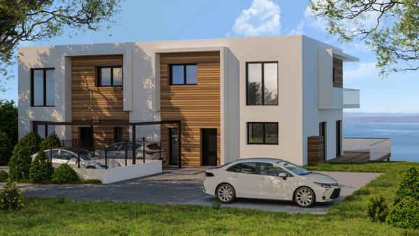 Maison neuve vue lac proche centre-ville