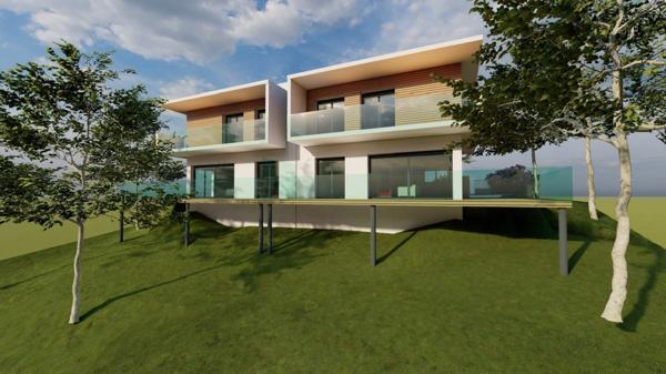 Maison neuve vue lac proche centre-ville