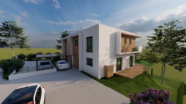 Maison neuve vue lac proche centre-ville