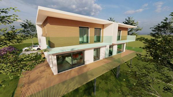 Maison neuve vue lac proche centre-ville