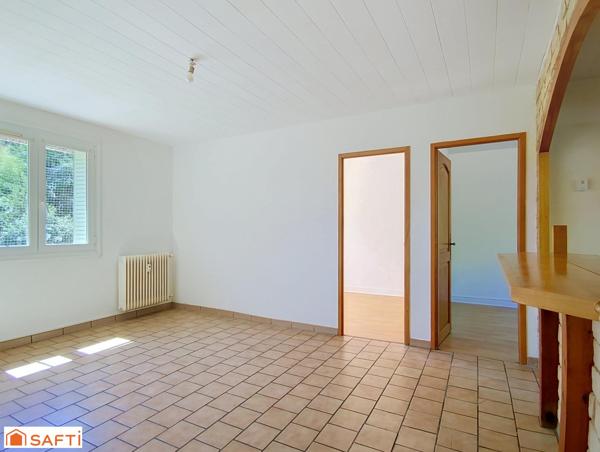 Appartement 4 pièces 60m² + loggia fermée et cave