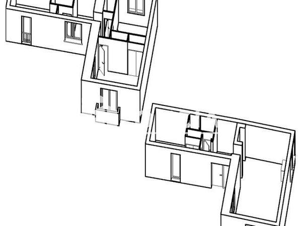 Location Maison 5 pièces 90.56 m² - 2 ANCIENNE ROUTE DE LYON St Jean Bonnefonds 42650