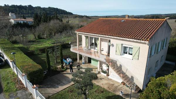 EXCLUSIVITE ! VILLEGAILHENC ! VILLA 4 FACES SUR 2300M² DE TERRAIN CLOS