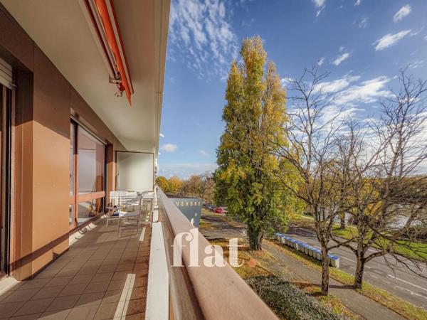 T4 avec balcon, VUE LOIRE et parking + cave – Ile de Nantes/ Beaulieu / Mangin