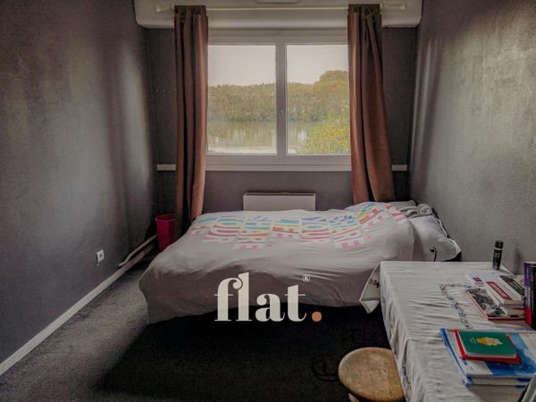 T4 avec balcon, VUE LOIRE et parking + cave – Ile de Nantes/ Beaulieu / Mangin