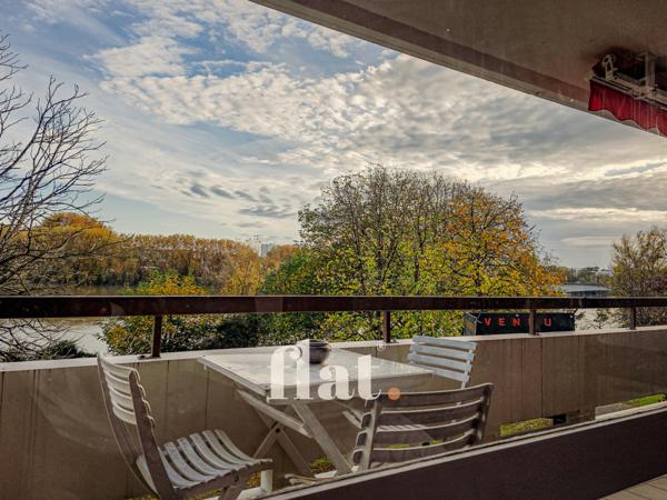 T4 avec balcon, VUE LOIRE et parking + cave – Ile de Nantes/ Beaulieu / Mangin