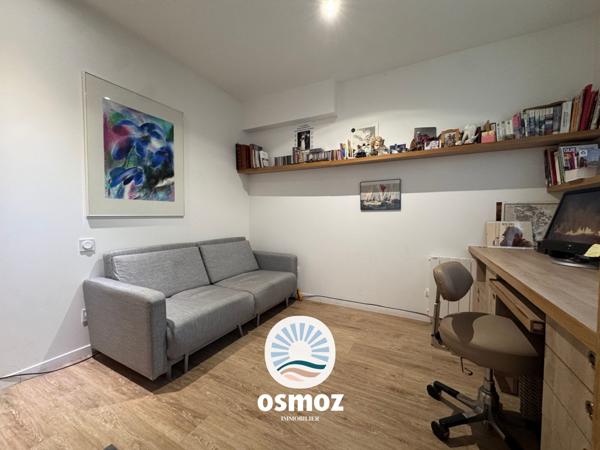 Appartement type 3 avec jardin de 40 m²  vue mer !