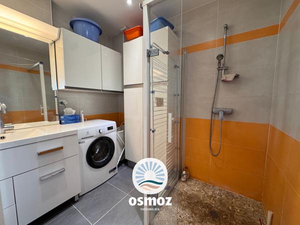 Appartement type 3 avec jardin de 40 m²  vue mer !