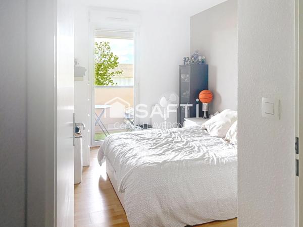 Charmant T3 lumineux au calme, balcon et 2 parkings