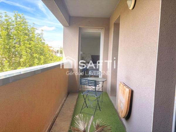 Charmant T3 lumineux au calme, balcon et 2 parkings