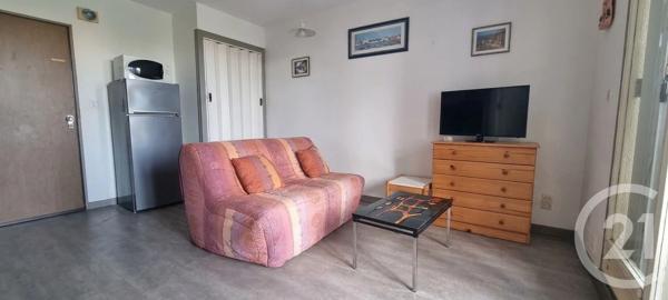 Appartement Studio Cabine à vendre  1 pièce - 29,14 m 2   ARGELES SUR MER  - 66