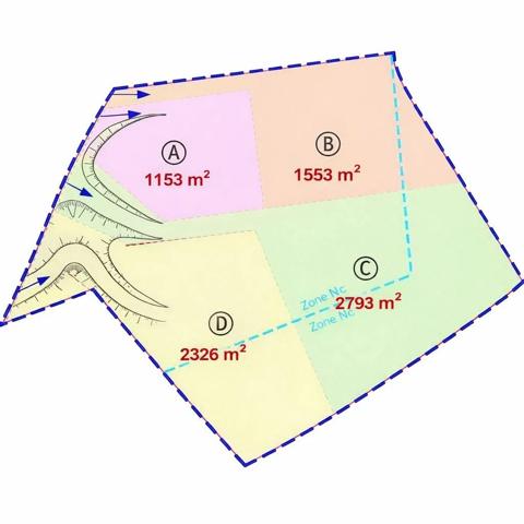 Terrain à vendre  1153 m 2   ALBI  - 81