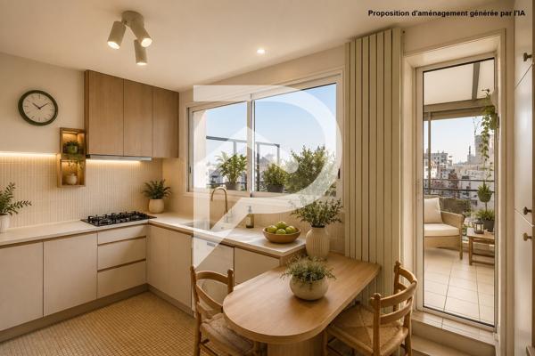 Appartement 3 pièces 62 m2