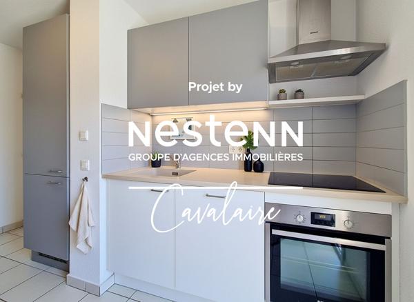 Coeur de ville Cavalaire-sur-Mer - 63 m² - Dernier étage - 2 chambres - 2 terrasses 75 m² et garage