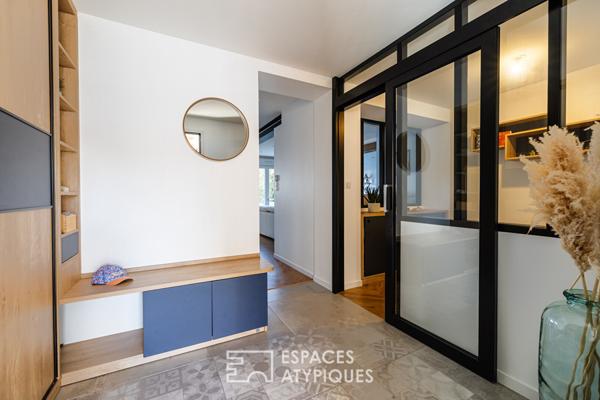 Maison de ville rénovée entre volumes et prestations soignées