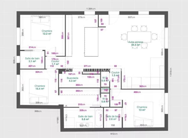 Vente Appartement 4 pièces 106 m2 à Sainte-Maxime