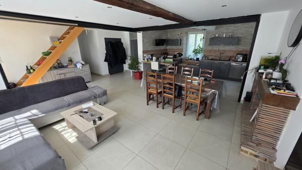 Maison et Grange sur terrain constructible 2600m2 à Moussey 299 800 €