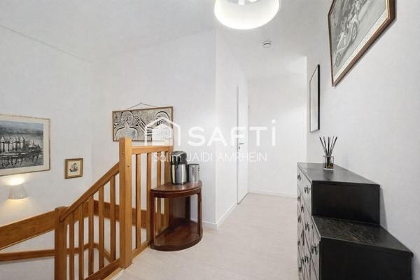 Duplex lumineux, terrasse, Villiers, métro proche