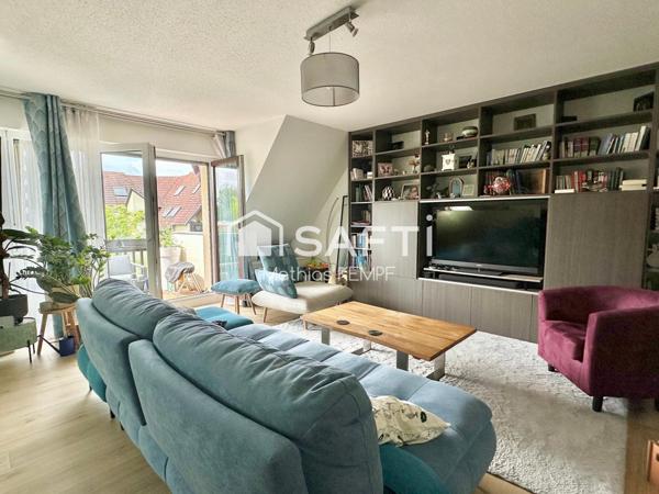 DUPLEX T5. 3ch. BALCON - GARAGE - CAVE - ASCENSEUR