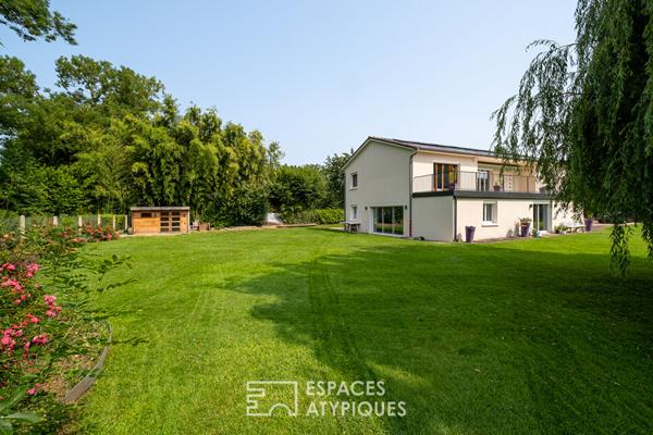 Maison familiale avec jardin au calme