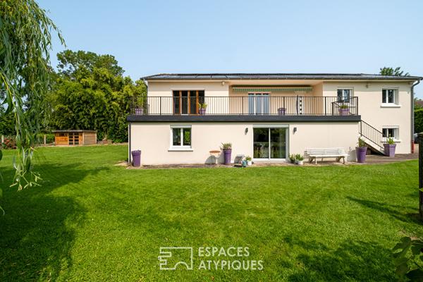 Maison familiale avec jardin au calme