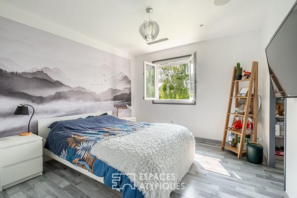 Maison familiale avec jardin au calme