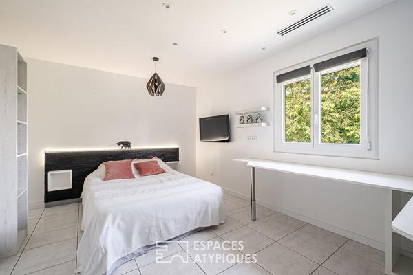 Maison familiale avec jardin au calme