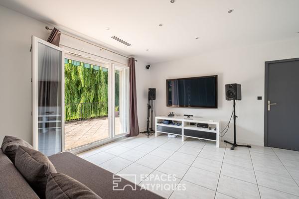 Maison familiale avec jardin au calme