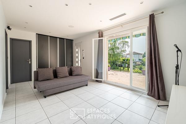 Maison familiale avec jardin au calme