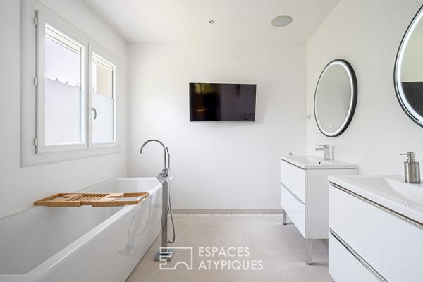 Maison familiale avec jardin au calme