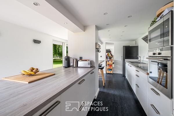 Maison familiale avec jardin au calme