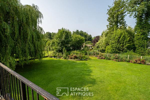Maison familiale avec jardin au calme