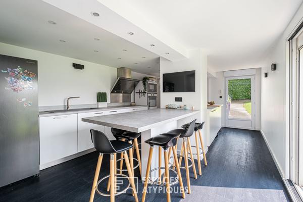 Maison familiale avec jardin au calme