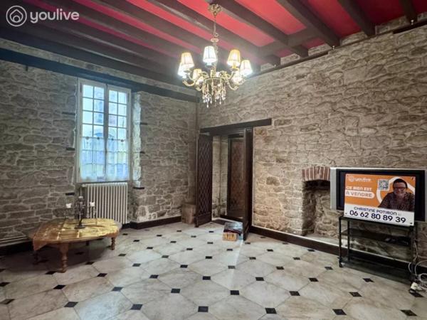 Maison en pierres de 9 pieces sur 380m2 terrain