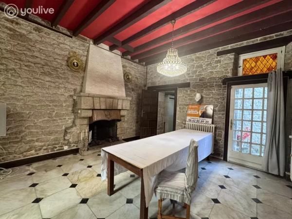 Maison en pierres de 9 pieces sur 380m2 terrain