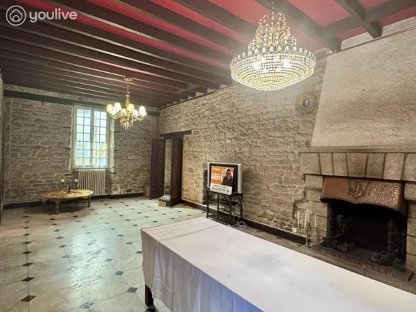 Maison en pierres de 9 pieces sur 380m2 terrain