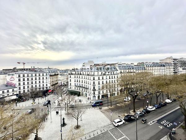 Paris 20e- Belleville- Studio 21m2- Dernier étage
